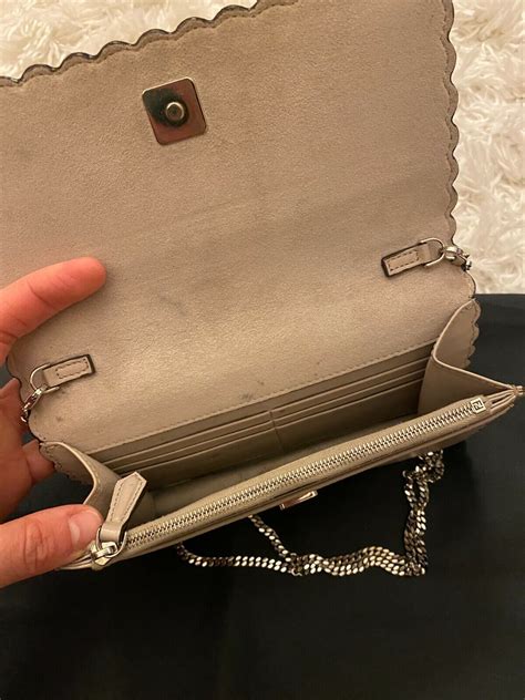 fendi crossbody wallet on chain|authentic Fendi wallet.